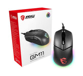 MSI Clutch GM11 RGB Optical Sensor Gaming Mouse